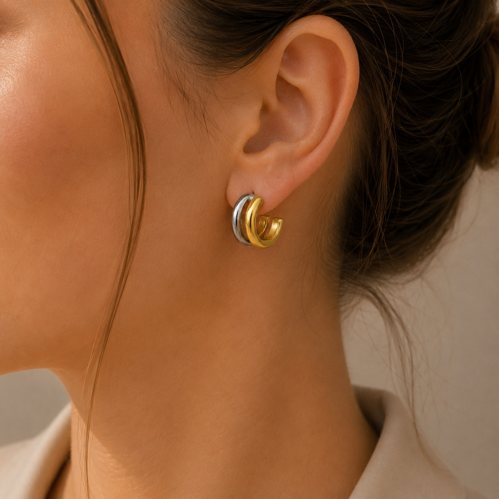 Saffron Earrings